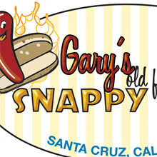 Gary’s Snappy Dogs. branding, marketing materials