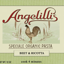 Angelilli’s- organic pasta. branding, packaging