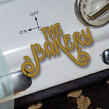 The Bakery-album cover. branding, packaging